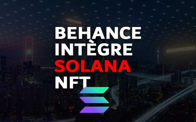 behance solana nft SOL actu NFT France