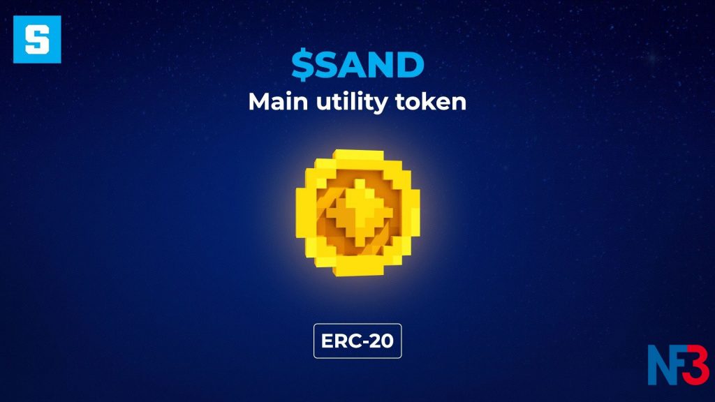Le token SAND du play to earn the sandbox permet d'acheter diverses choses dans le metaverse ou de sécuriser le réseau de la plateforme